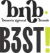 LOGO BNB B3ST BLACK